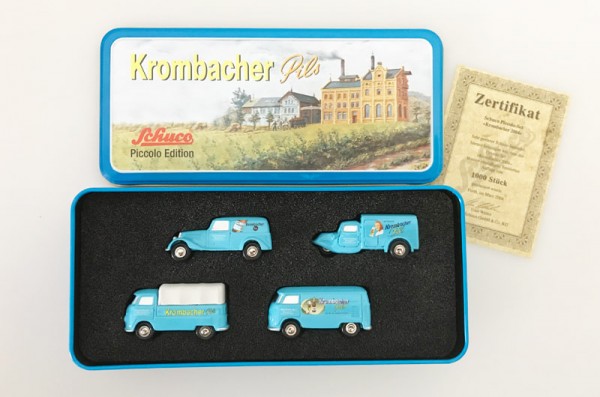 St.Art. 02521 Krombacher Set 2 in Blechdose, 4 excl. Modelle