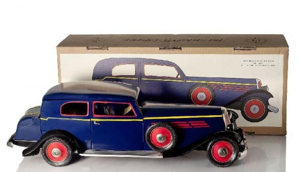 Limousine blau (50cm), original Paya Federwerk Made in Spain
