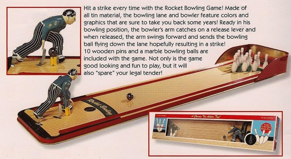 Rocket Bowling Game made in China