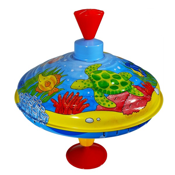 Kreisel, 19cm Unterwasserwelt, Made in China